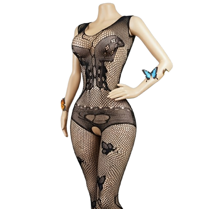 Lingerie - Stylowy i seksowny czarny body –