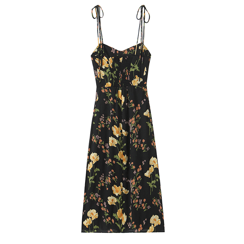 YENKYE French Style Vintage Fl – French Vintage Floral Midi Dress recenzja i cena