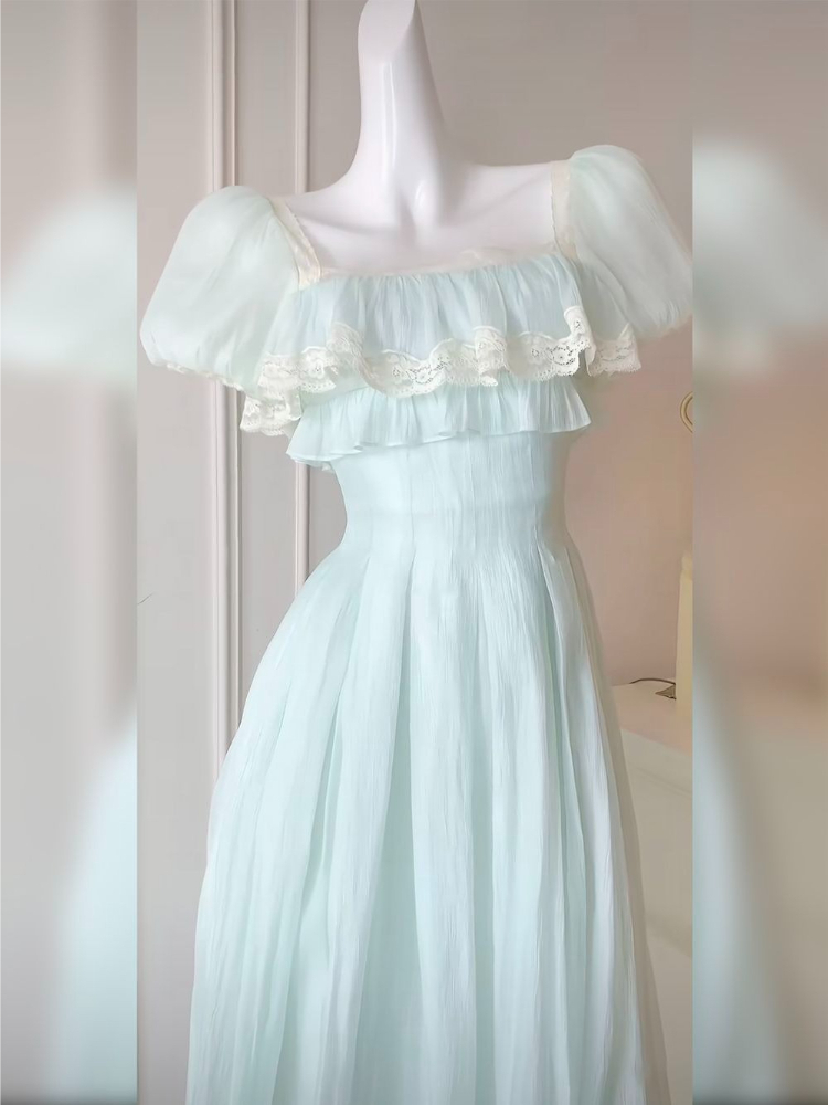 Francuska Sukienka Vintage w J – French Vintage Floral Midi Dress recenzja i cena
