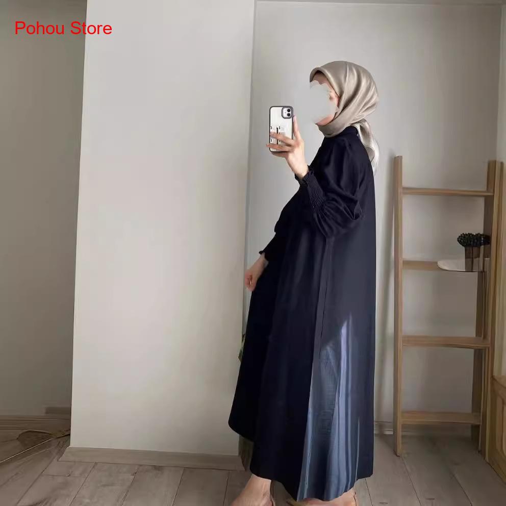 Sukienka koszulowa w stylu kor – Korean Style A Line Shirt Dress recenzja i cena