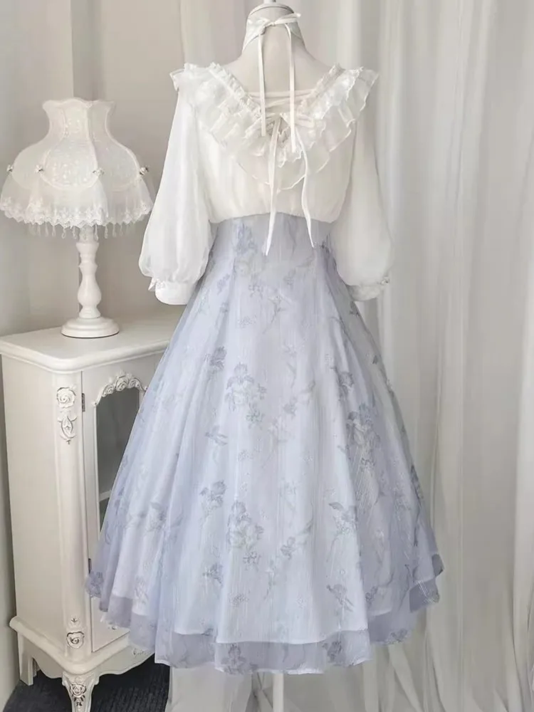 Elegancka damska letnia sukien – French Vintage Floral Midi Dress recenzja i cena