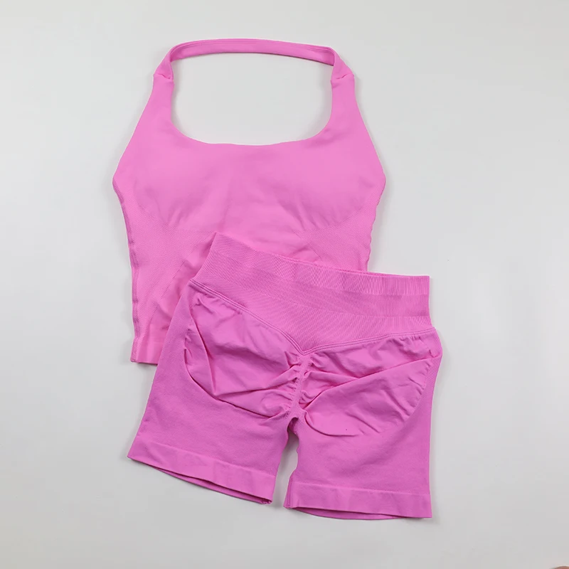 Bezszwowy Zestaw do Jogi Damsk – Seamless Ribbed Workout Tank Top recenzja i cena