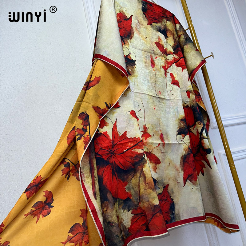 Sukienka plażowa WINYI wysokie – Boho Summer Beach Maxi Dress recenzja i cena