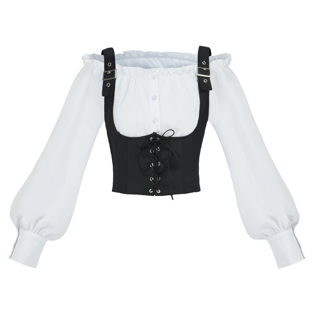 Bluzka damska w stylu retro we – Blouses recenzja i cena